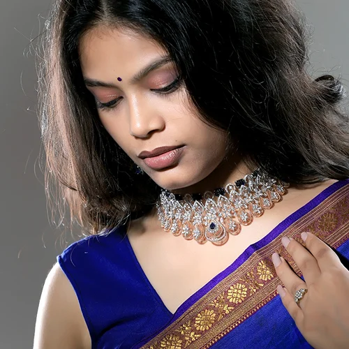 Diamond & Emerald Necklace Set